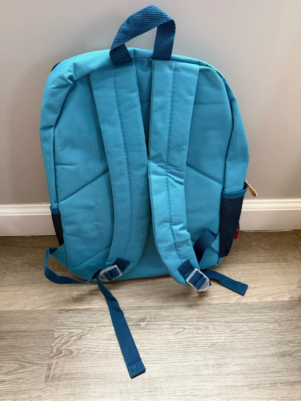 Disney Frozen II Backpack in Aqua Blue with Elsa & Anna Tag